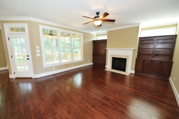 Remodeled living room by RedLine Windows LLC